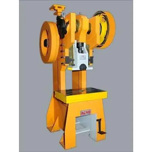 C Type Power Press Manufacturer in Chennai – SRM Machines Center